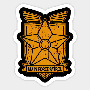 Mad Max Main Force Patrol Badge Sticker